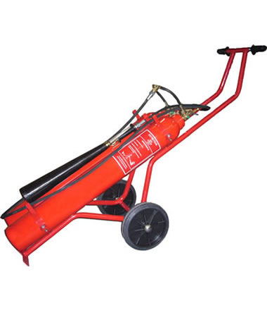 Extincteur Sur roues, 2x10 kg et 2x30 kg par VIE
