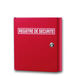 Coffret registre sécurité par V.I.E