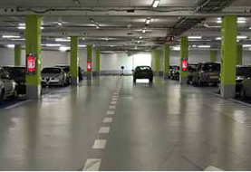 protection incendie parking